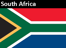 South African flag